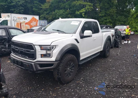 2019 Ford F150 Raptor z USA, uszkodzony, nr VIN 1FTEX1RG9KFC15514